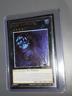 Yugioh! Abyss Dweller Ultimate Rare OP13-DE002 Near Mint German - Image 1