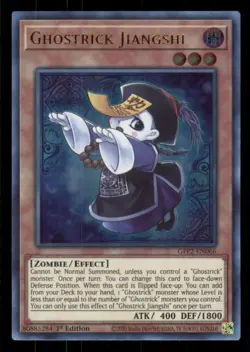 Yugioh Ghostrick Jiangshi #GFP2-EN066 The 2nd Haunting Ultra Rare NM - Image 1