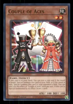 Yugioh Couple of Aces #MP24-EN316 25th Anniversary Tin: Dueling Mirrors NM - Image 1