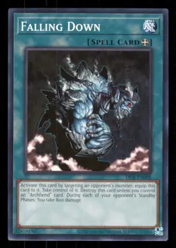 Yugioh Falling Down #DCR-EN088 Dark Crisis (25th Anniversary Edition) NM - Image 1