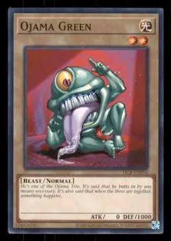 Yugioh Ojama Green #DCR-EN056 Dark Crisis (25th Anniversary Edition) NM - Image 1