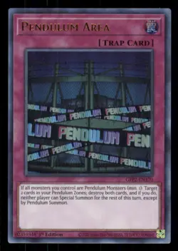 Yugioh Pendulum Area #GFP2-EN170 The 2nd Haunting Ultra Rare NM - Image 1