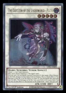 Yugioh The Executor of the Underworld #GFP2-EN009 The 2nd Haunting Ultra Rare NM - Image 1