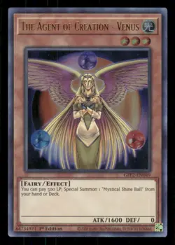 Yugioh The Agent of Creation #GFP2-EN049 The 2nd Haunting Ultra Rare NM - Image 1