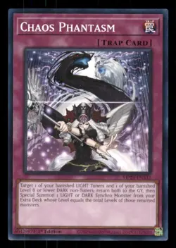Yugioh Chaos Phantasm #MP24-EN332 25th Anniversary Tin: Dueling Mirrors NM - Image 1