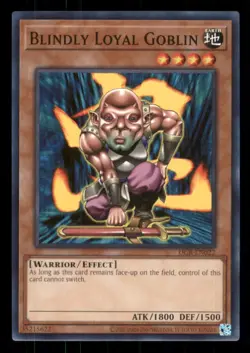 Yugioh Blindly Loyal Goblin #DCR-EN022 Dark Crisis (25th Anniversary Edition) NM - Image 1