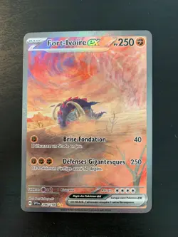 Carte Pokemon : Fort-Ivoire EX 246/198 SV Ecarlate & Violet Francaise - Image 1
