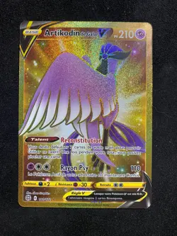 Carte Pokemon Artikodin de Galar V 181/172 Stars Etincelantes VF FR - Image 1