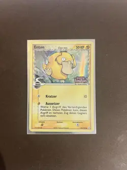 Pokemon TCG I Enton Psyduck 81/110 ex Holon Phantoms I Deutsch I Near Mint - Image 1