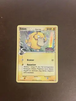 Pokemon TCG I Enton Psyduck 81/110 ex Holon Phantoms I Deutsch I Near Mint - Image 2