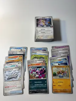 Pokemon TCG 100 Karten Sammlung Deutsch (Ohne Holo) - Image 1