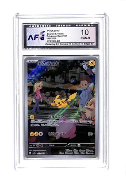 Carte Pokemon Pikachu 173/165 Japonaise 151 AFG 10 - Image 1