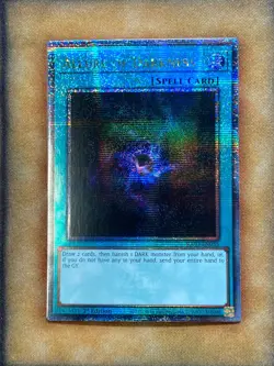 Yugioh Allure of Darkness RA03-EN055 Quarter Century Rare 1st Ed NM - Image 1