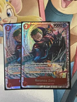 x1 Roronoa Zoro One Piece TCG EB04-007 Adventure on Kami's Island OP15 English - Image 1