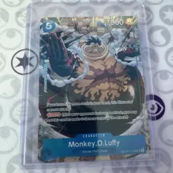 One Piece TCG Monkey.D.Luffy - OP11-058 (TR) Carrying On His Will Treasure Rare - Image 1
