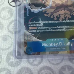 One Piece TCG Monkey.D.Luffy - OP11-058 (TR) Carrying On His Will Treasure Rare - Image 2