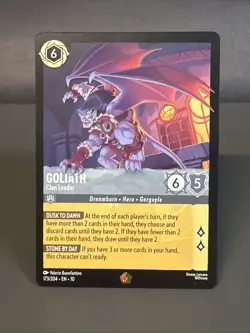 Disney Lorcana Whispers in the Well - Goliath Clan Leader 173/204 - Legendary - Image 1
