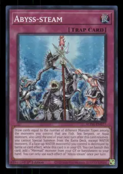 Yugioh Abyss-steam #SUDA-EN077 Supreme Darkness Super Rare NM - Image 1