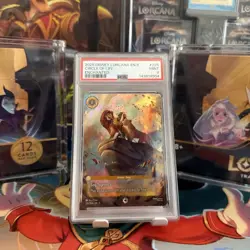 2025 DISNEY LORCANA EN 9-FABLED ENCHANTED #225 CIRCLE OF LIFE PSA 10 - Image 4