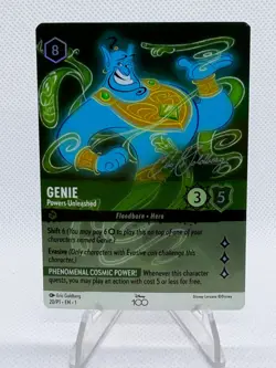 Genie - Powers Unleashed (Alternate Art) 20 Disney100 Promos Holo LORCANA - Image 1
