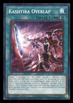 Yugioh Kashtira Overlap #MP24-EN323 25th Anniversary Tin: Dueling Mirrors NM - Image 1
