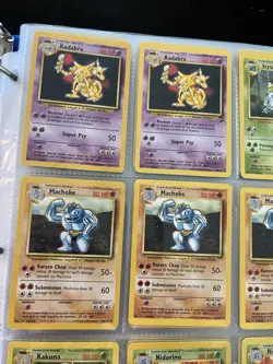 Vintage Pokemon Binder Lot WOTC Base/Jungle ~70 + Cards Squirtle Wartortle - Image 2