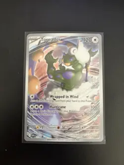 Pokemon White Flare Tornadus Promo 210 ETB Exclusive Black Star TCG Card - Image 1