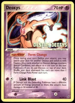 Deoxys (Normal Forme) - 16/107 (Movie Promo) 016/107 Miscellaneous Cards & Produ - Image 1