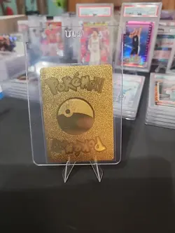 CHARIZARD V Gold Metal Foil Pokemon Card, HP 508 - Image 2