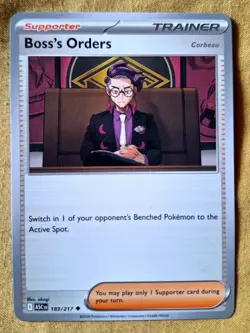Pokemon Cards: Boss's Orders | 183/217 | Uncommon Regular | ME: Ascended Heroes - Image 1