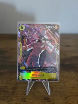 Rob Lucci ST29-013 Parallel Starter Deck Promo One Piece Card English - Image 1