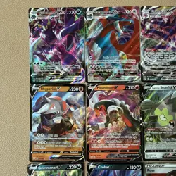 2020 Pokemon Cards Lot (12) Sword And Shield Vmax, V, Halo, Full Art - Image 2