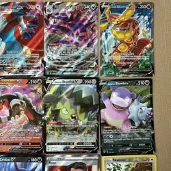 2020 Pokemon Cards Lot (12) Sword And Shield Vmax, V, Halo, Full Art - Image 3