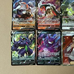 2020 Pokemon Cards Lot (12) Sword And Shield Vmax, V, Halo, Full Art - Image 5