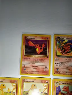 Pokemon TCG 1999 Dark Charmander, Dark Charmeleon 11-Card Lot Base [Used/Played] - Image 5