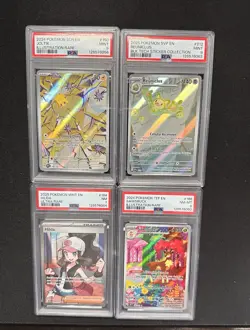 Pokemon PSA Graded Cards Lot of 4 Joltik-Reuniclus-Hilda-Sawsbuck - Image 1