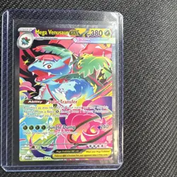 Pokemon TCG Mega Venusaur EX Card 177/132 Mega Evolution Sir - Image 1