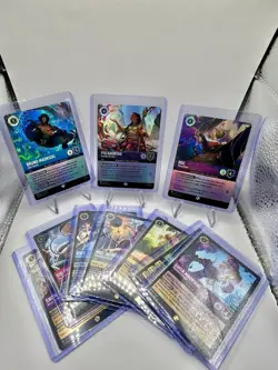 2026 Disney Lorcana WILDS UNKNOWN ENGLISH 10 Card Lot - Epic/Legendary - Image 1