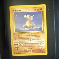 Pokemon TCG Cubone 50/64 1st Edition WOTC Jungle Regular Basic Vintage Card 1999 - Image 3