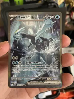 Pokemon Kyurem EX Illustration Rare Holo Card 165/086 Black Bolt - Image 1