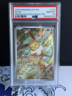 Eevee 173 Sv: Scarlet & Violet Promo Cards Holo PSA 10 - Image 1