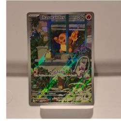 2023 Charmander 044 Blackstar Promo Holo Card with bend* - Image 1