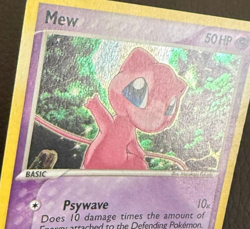 MEW Pokemon Card (Nintendo) - BLACK STAR PROMO #040 Value Box Holo Foil#1 2006 - Image 2