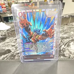 Bandai Gogeta: BR SCR Foil Fusion FB19-121 Dragon Ball Super Card Game - Image 2