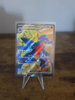 Cynthia's Garchomp ex 204 Sv: Scarlet & Violet Promo Cards Holo NM Condition - Image 1