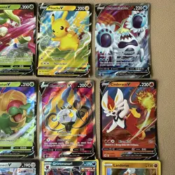 2021 Pokemon Fusion Strike Card Lot Of (24) VMAX, V, Full Art, Halo - Pikachu - Image 4