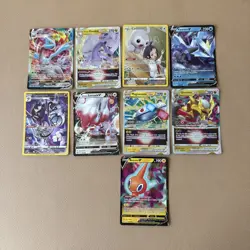 2022 Pokemon Cards Lot (9) Lost Origin Vmax, V, Star, Halo, Full Art - Image 1