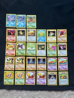 Pokemon Team Rocket Set 27 Card Lot - Dark Golduck, Squirtle, Charmander… - Image 1