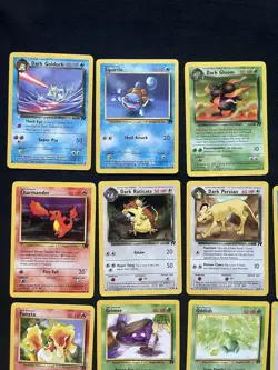 Pokemon Team Rocket Set 27 Card Lot - Dark Golduck, Squirtle, Charmander… - Image 3