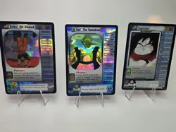 Dragon Ball Z CCG Score Holo Power Cards Lot Goku, Nail, Yajirobe - Image 1